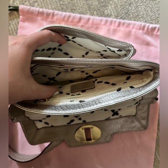 Kate Spade Handbag Champagne Gold - Purse Clutch - Picture 4 of 7